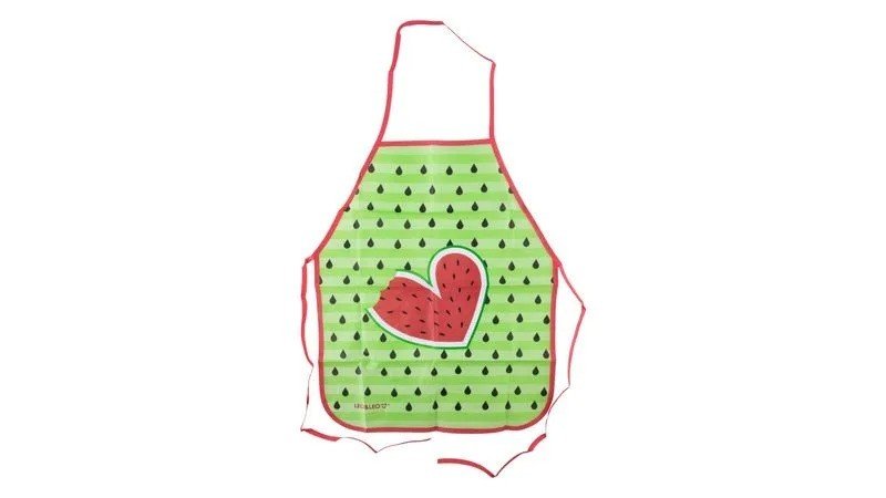 AVENTAL INFANTIL - 49,5 CM X 39,5 CM (MELANCIA)