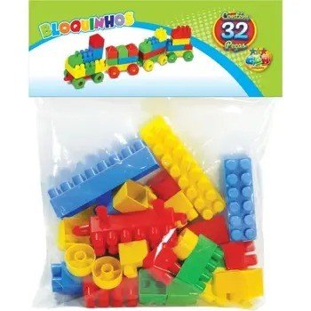 BLOQUINHOS DE MONTAR - C/32 PEÇAS