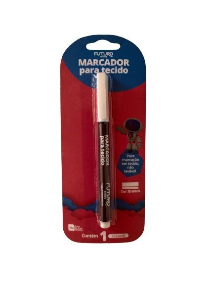 MARCADOR PARA TECIDO - BRANCO