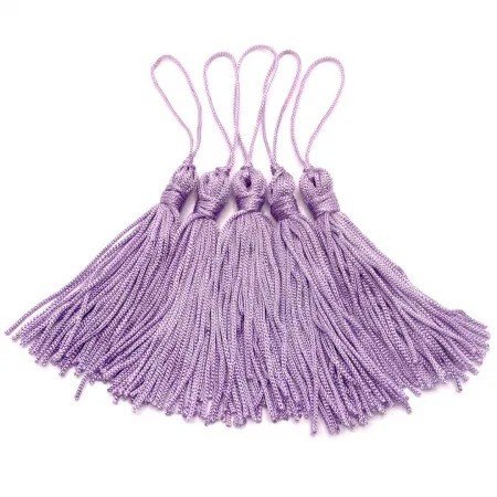 TASSEL 8 CM  C/3 UNID LILAS 