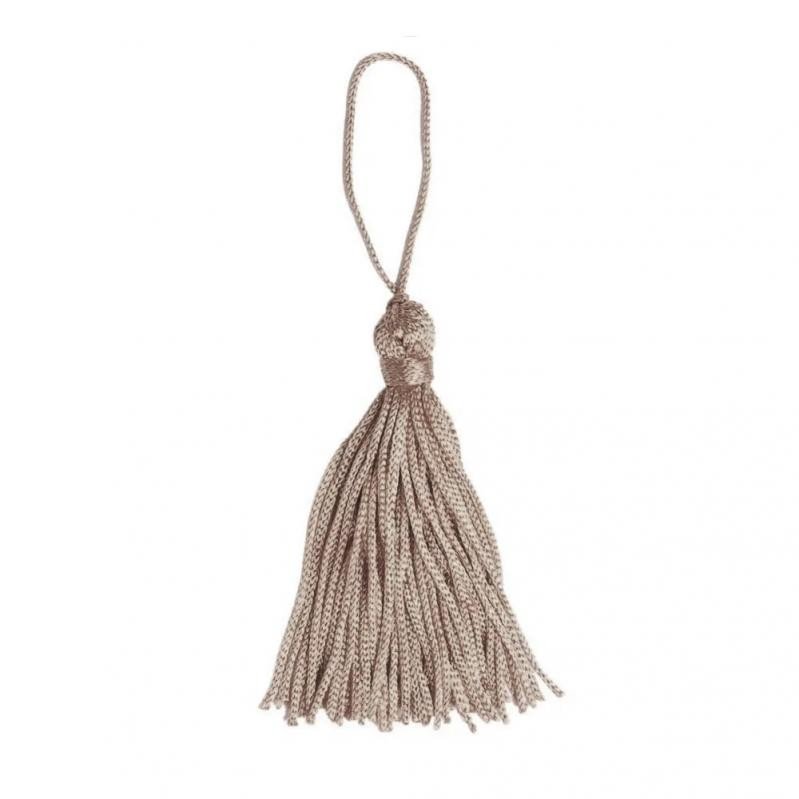 TASSEL 8 CM C/3 UNID NUDE