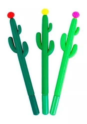 CANETA DECORATIVA (CACTO)