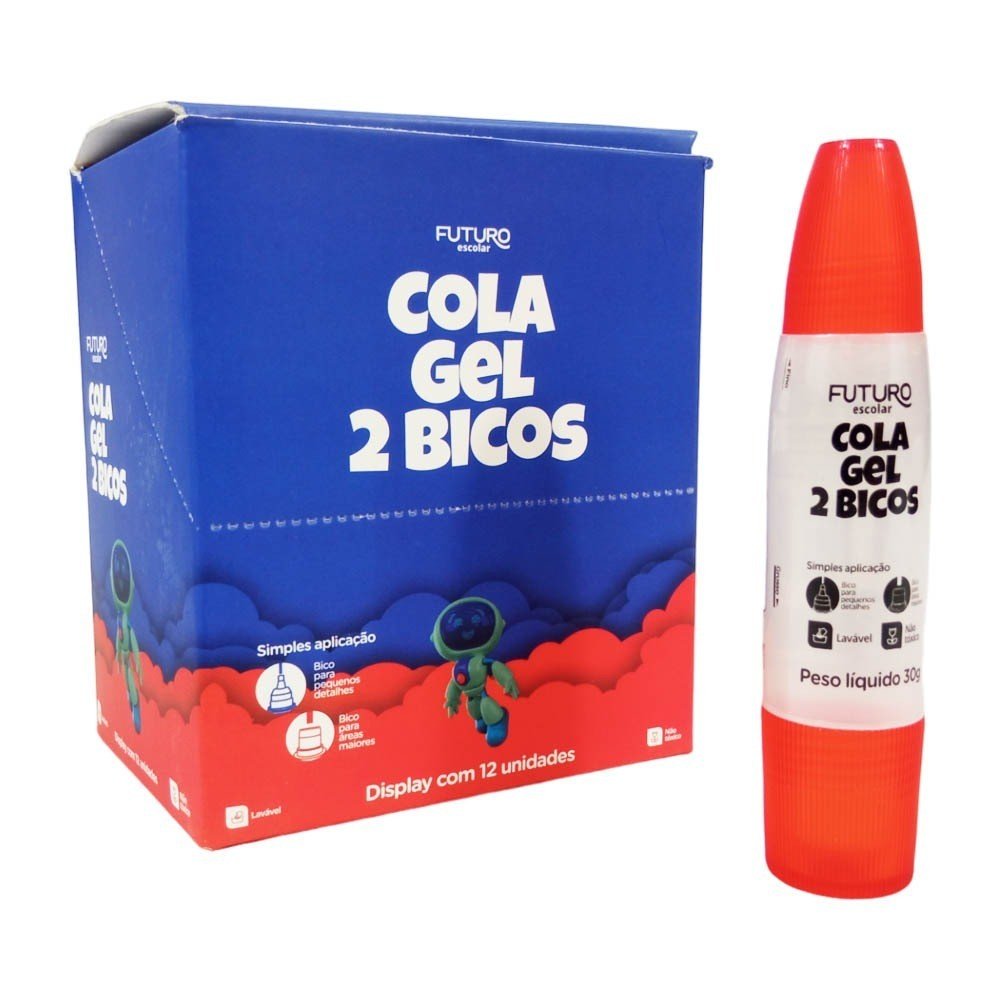 COLA GEL - 2 BICOS (30G) UNITÁRIA