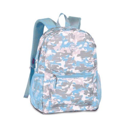 MOCHILA CLIO CAMUFLADA AZUL 