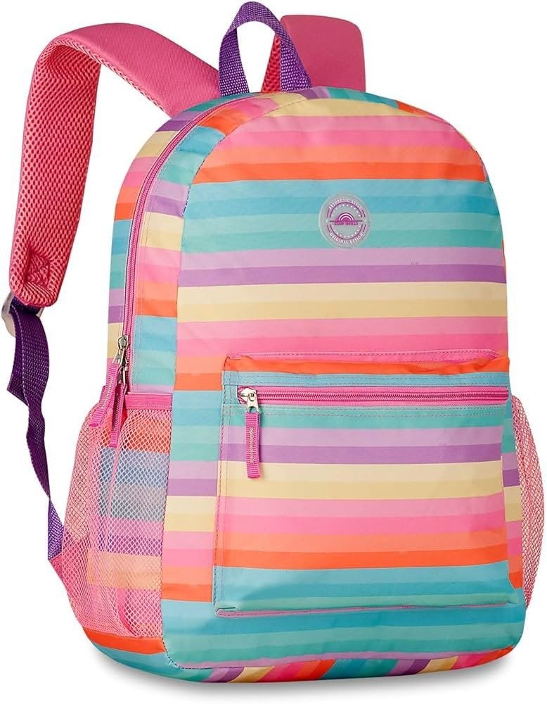 MOCHILA CLIO LISTRADA COLORIDA