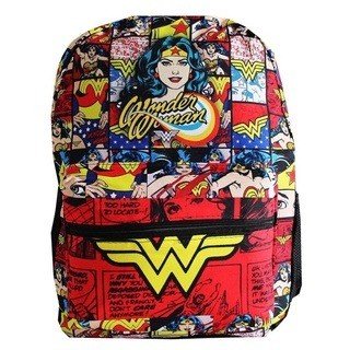 MOCHILA GRANDE 40 CM  MULHER MARAVILHA 