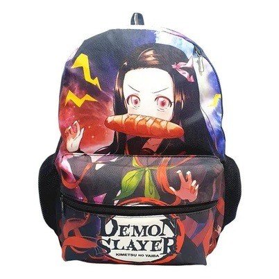 MOCHILA GRANDE 40 CM DEMON SLAYER MENINA