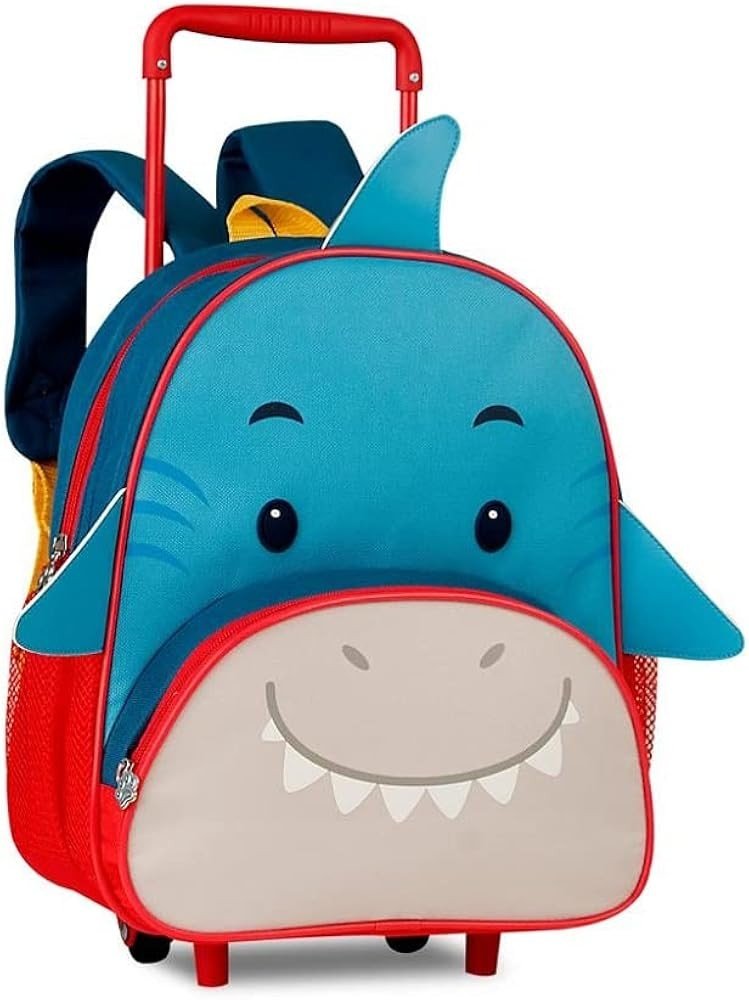 MOCHILA CARRINHO PEQ TUBARÃO