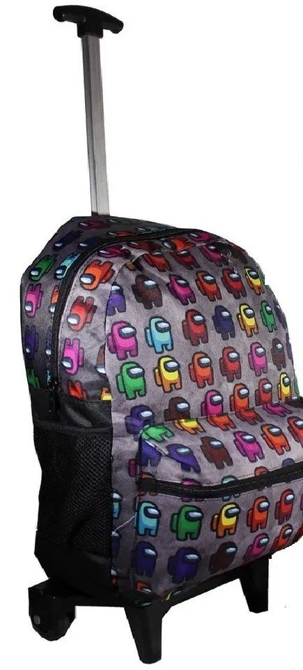 MOCHILA CARRINHO LONA GR AMONG US