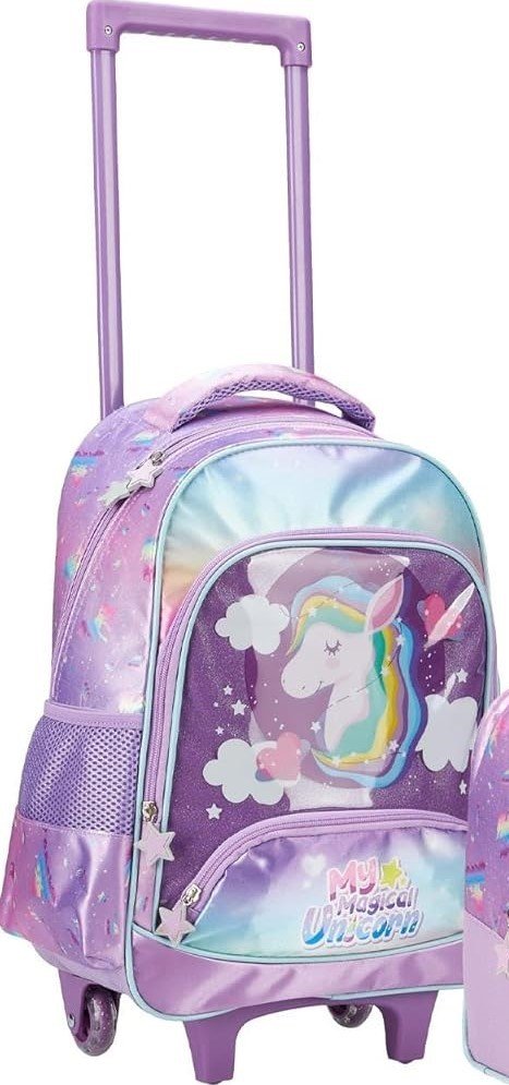 MOCHILA CARRINHO GR  MY MAGICAL UNICORN 