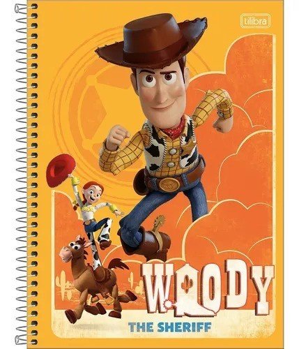 CADERNO WOODY THE SHERIFF - 80 FOLHAS