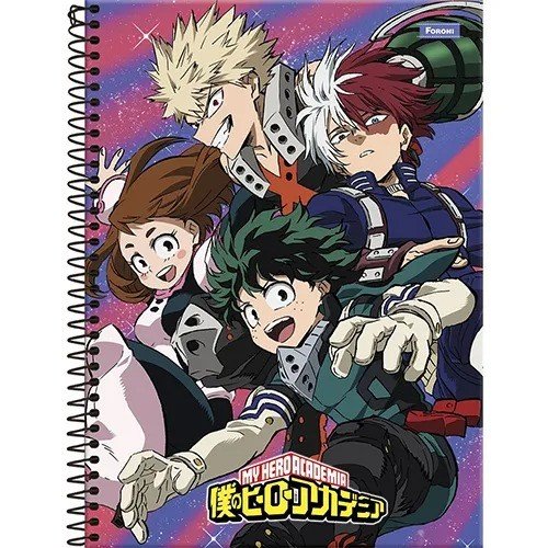 CADERNO MY HERO ACADEMIA - 80 FOLHAS