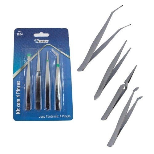 KIT COM 4 PINÇAS