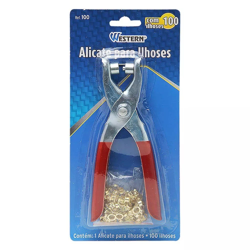 ALICATE PARA ILHOSES - C/100 ILHOSES