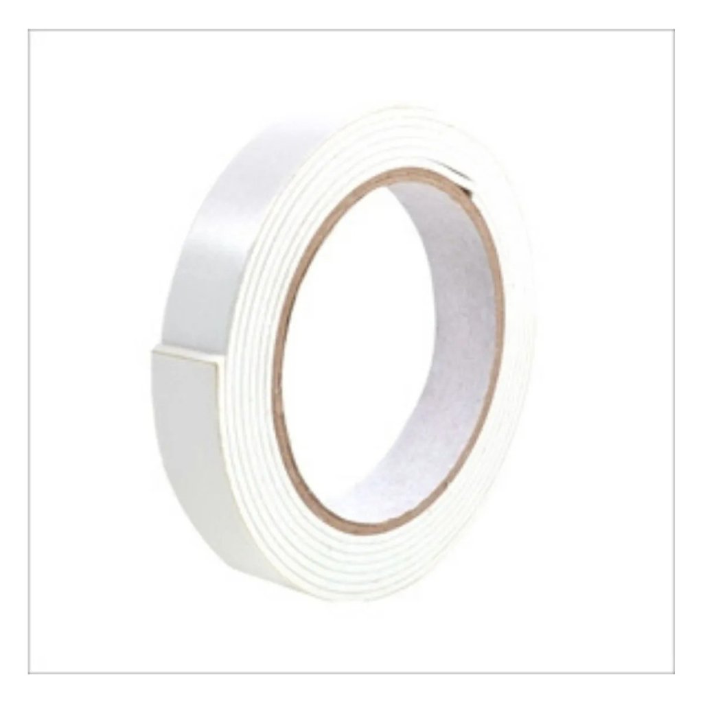 FITA ADESIVA ESPUMA DUPLA FACE - 2MM X 19MM
