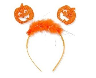 TIARA ABÓBORA HALLOWEEN 