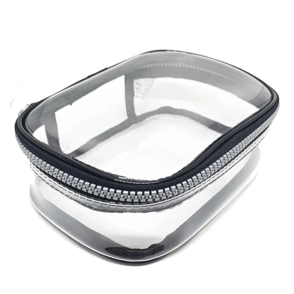 ESTOJO BOX TRANSPARENTE PRETO