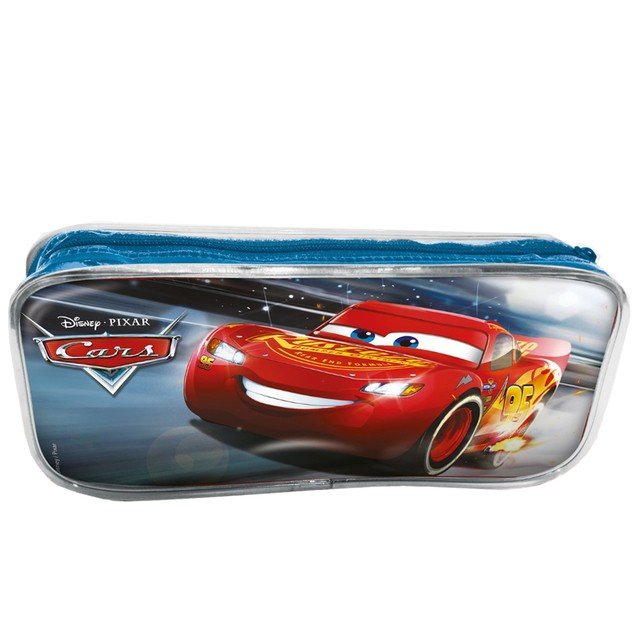 ESTOJO 1 ZIPER  DISNEY CARROS