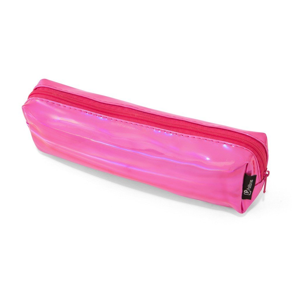 ESTOJO HOLOGRÁFICO PVC COLORS ROSA