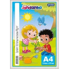 PAPEL RECICLADO 100 FLS JANDAINHA