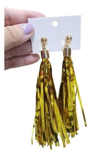 BRINCO METALOIDE DOURADO