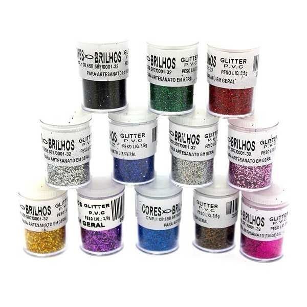 GLITTER 3,5G DIVERSAS CORES