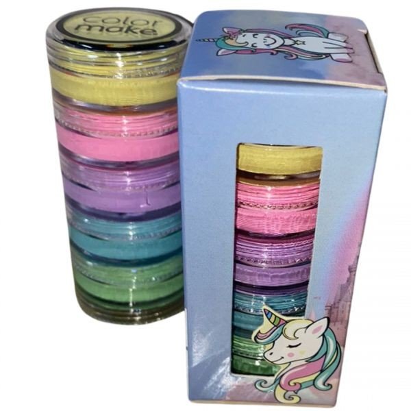 TINTA FACIAL CREMOSA PASTEL C/5 CORES