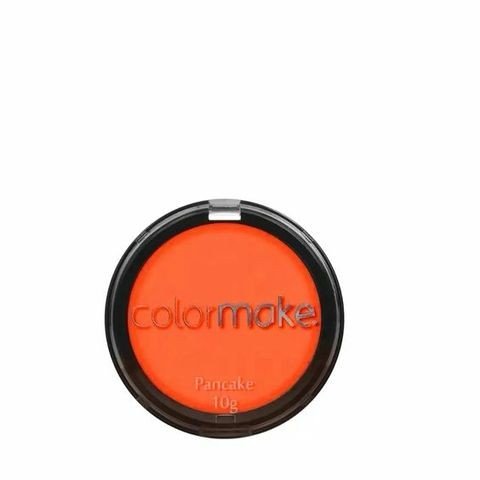 PANCAKE FACIAL LARANJA FLUORESCENTE