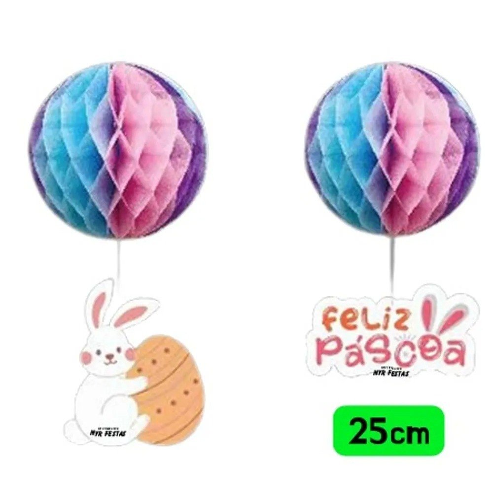ENFEITE DECORATIVO PASCOA 25CM