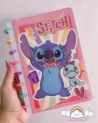CADERNO TILIDISCO STITCH 8 DISCOS