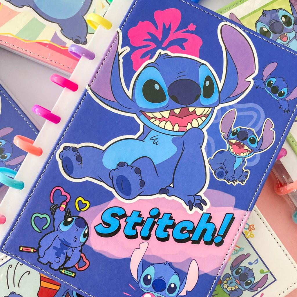 CADERNO TILIDISCO STITCH 11 DISCOS