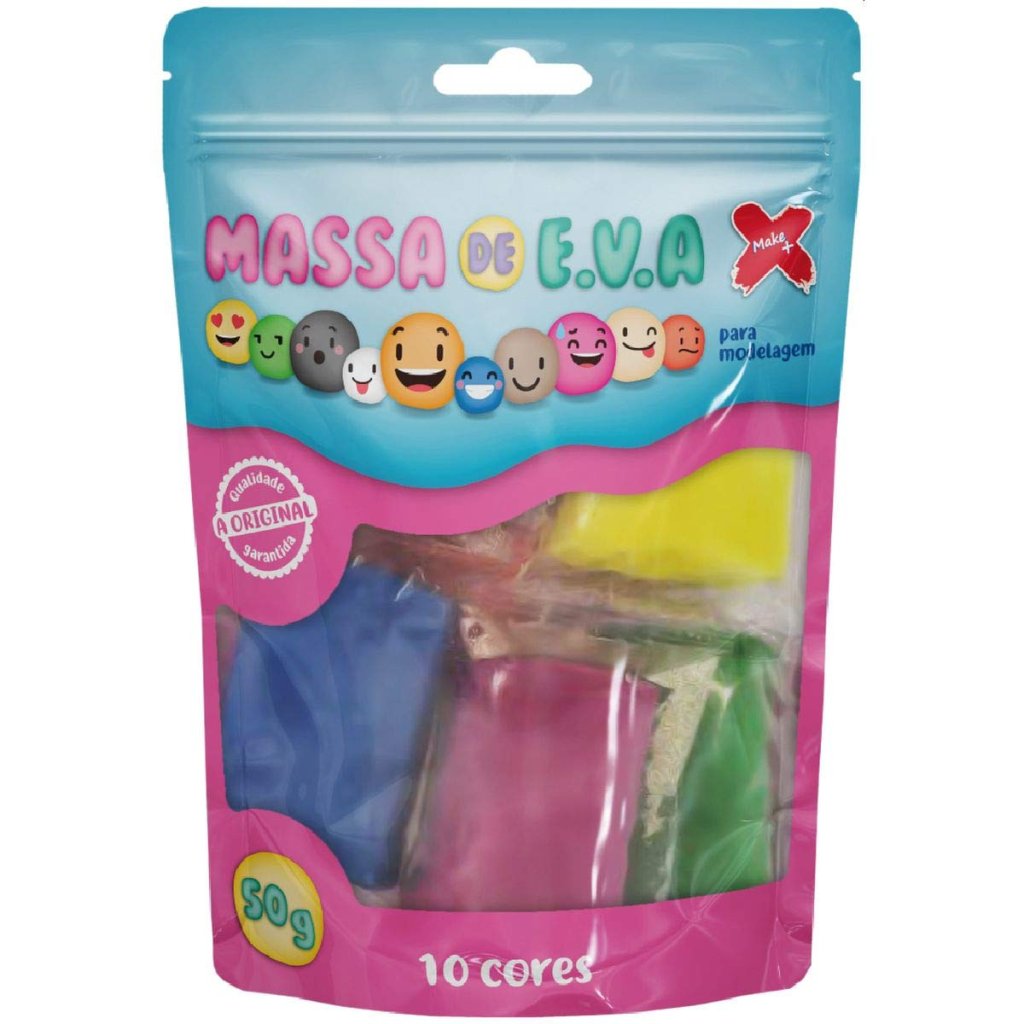 MASSA DE E.V.A 10 CORES