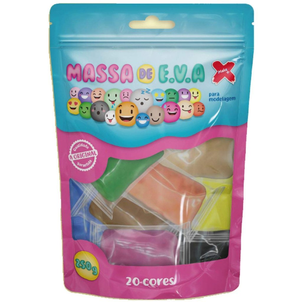 MASSA DE E.V.A 20 CORES