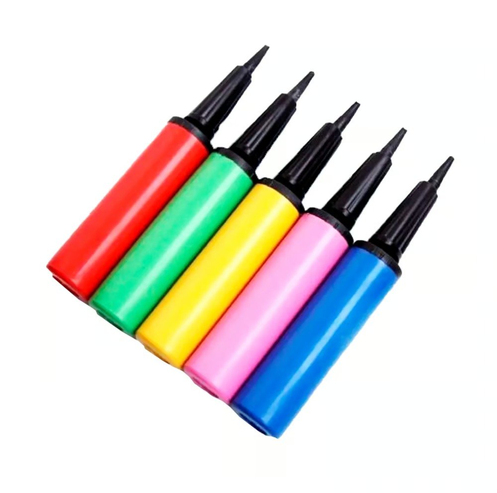 BOMBA MANUAL PARA INFLAR BALÃO E BEXIGA - 28 CM