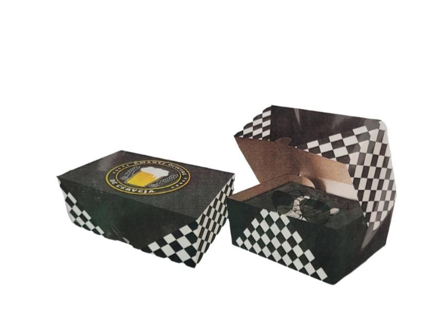 CAIXA RETANGULAR  KID ART 20X13X7,7 CM CERVEJA 