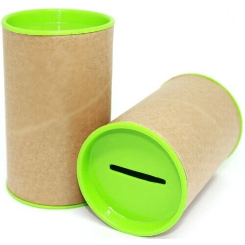 COFRE LATA C/10 - VERDE CLARO 