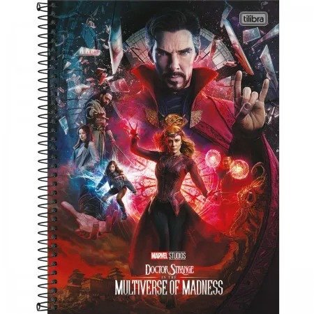 CADERNO DOCTOR STRANGE - 160 FOLHAS