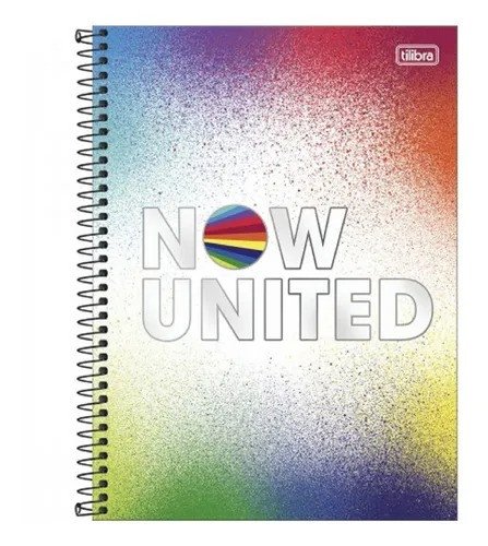 CADERNO NOW UNITED - 80 FOLHAS