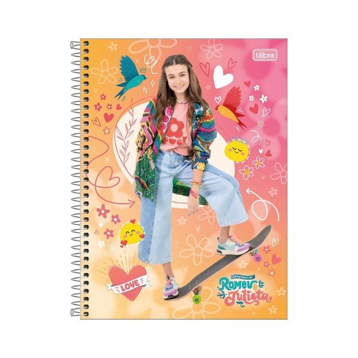 CADERNO ROMEU E JULIETA - 80 FOLHAS
