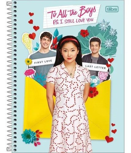 CADERNO TO ALL THE BOYS - 80 FOLHAS