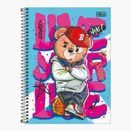 CADERNO REBEL NO RULES - 80 FOLHAS