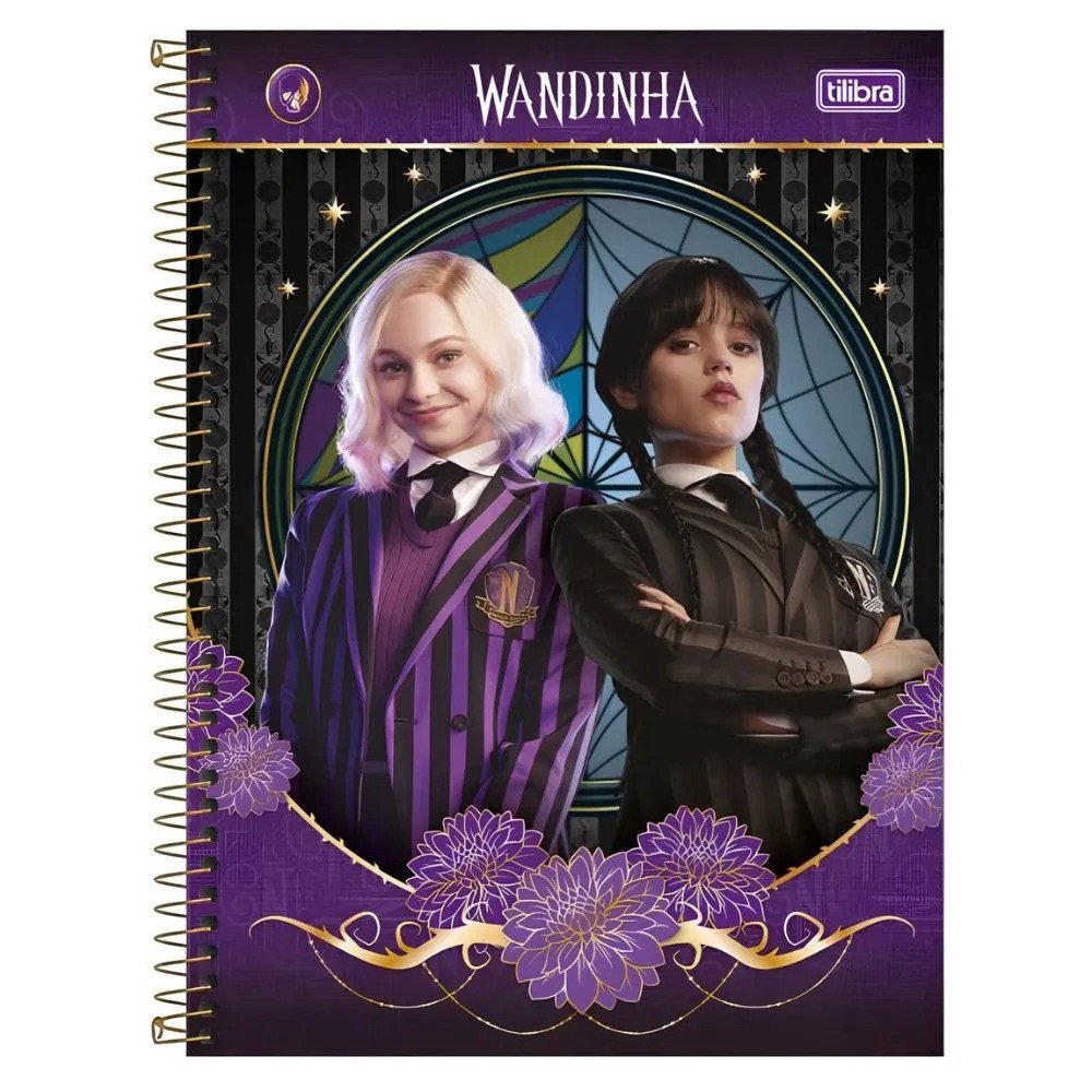 CADERNO WANDINHA - 80 FOLHAS