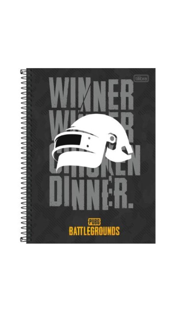 CADERNO PUBG BATTLEGROUNDS - 80 FOLHAS