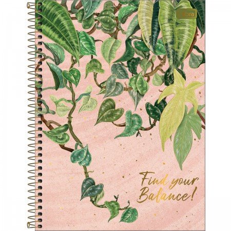 CADERNO NATURALIS - 160 FOLHAS