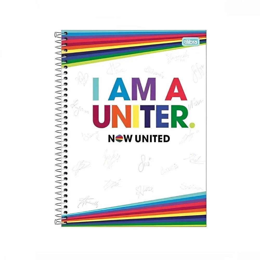 CADERNO NOW UNITED  - 160 FOLHAS