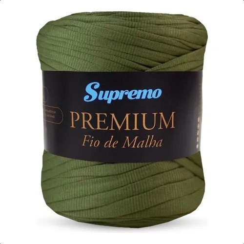 FIO DE MALHA 28MM (140 METROS) - VERDE MUSGO 