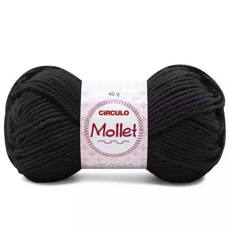 LÃ MOLLET 80M  - PRETO 