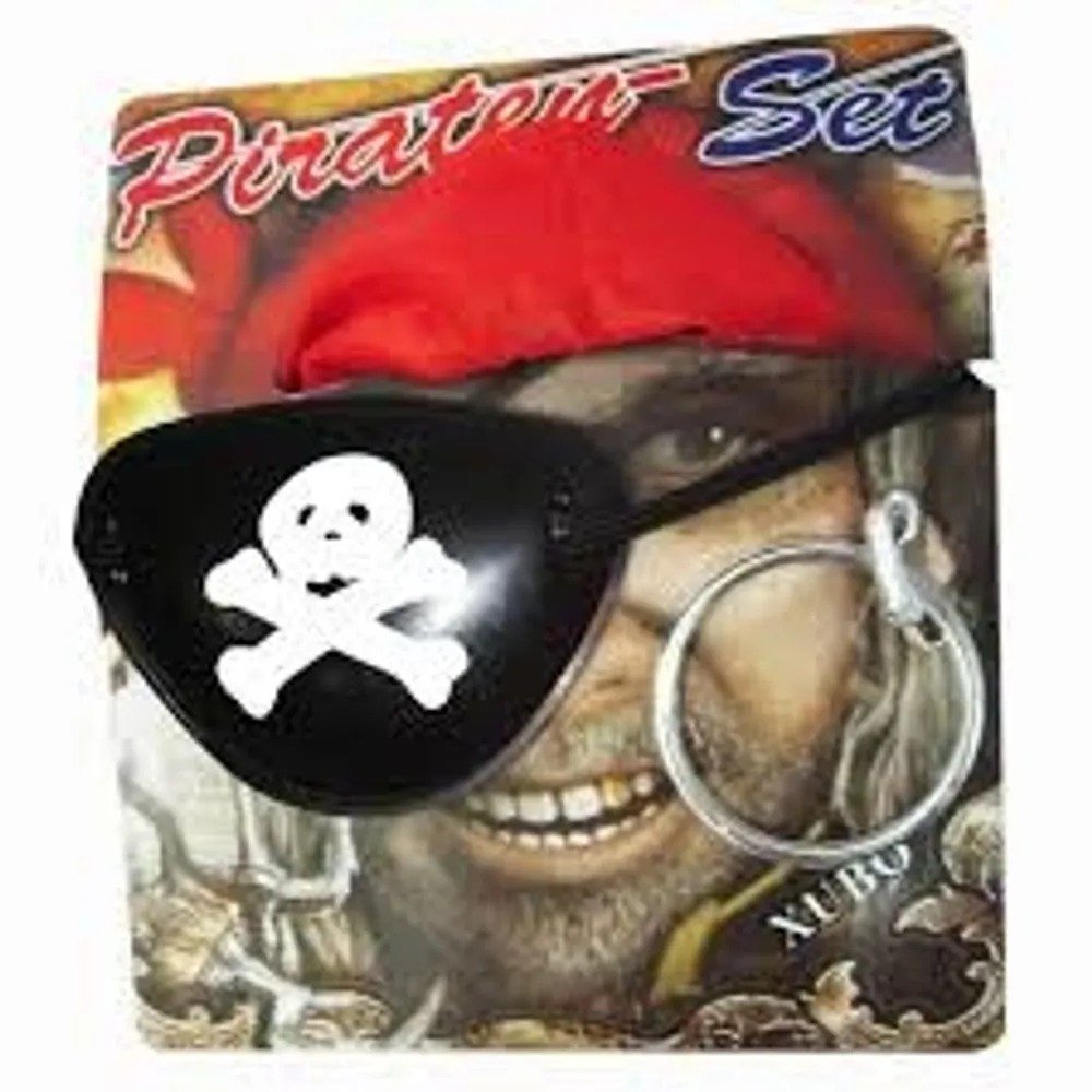 KIT PIRATA C/3 PEÇAS 