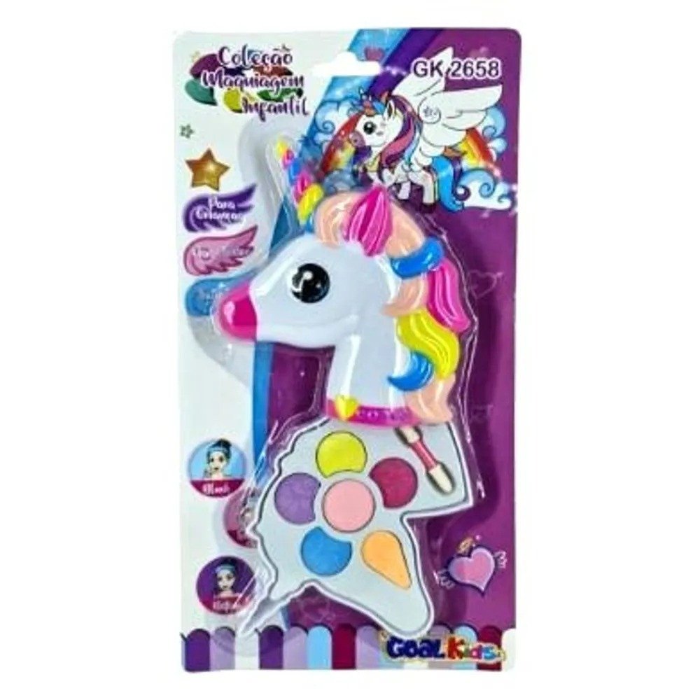 KIT MAQUIAGEM UNICORNIO 