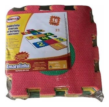 TATAME AMARELINHA DIVERTIDA DE EVA ENCAIXÁVEL 